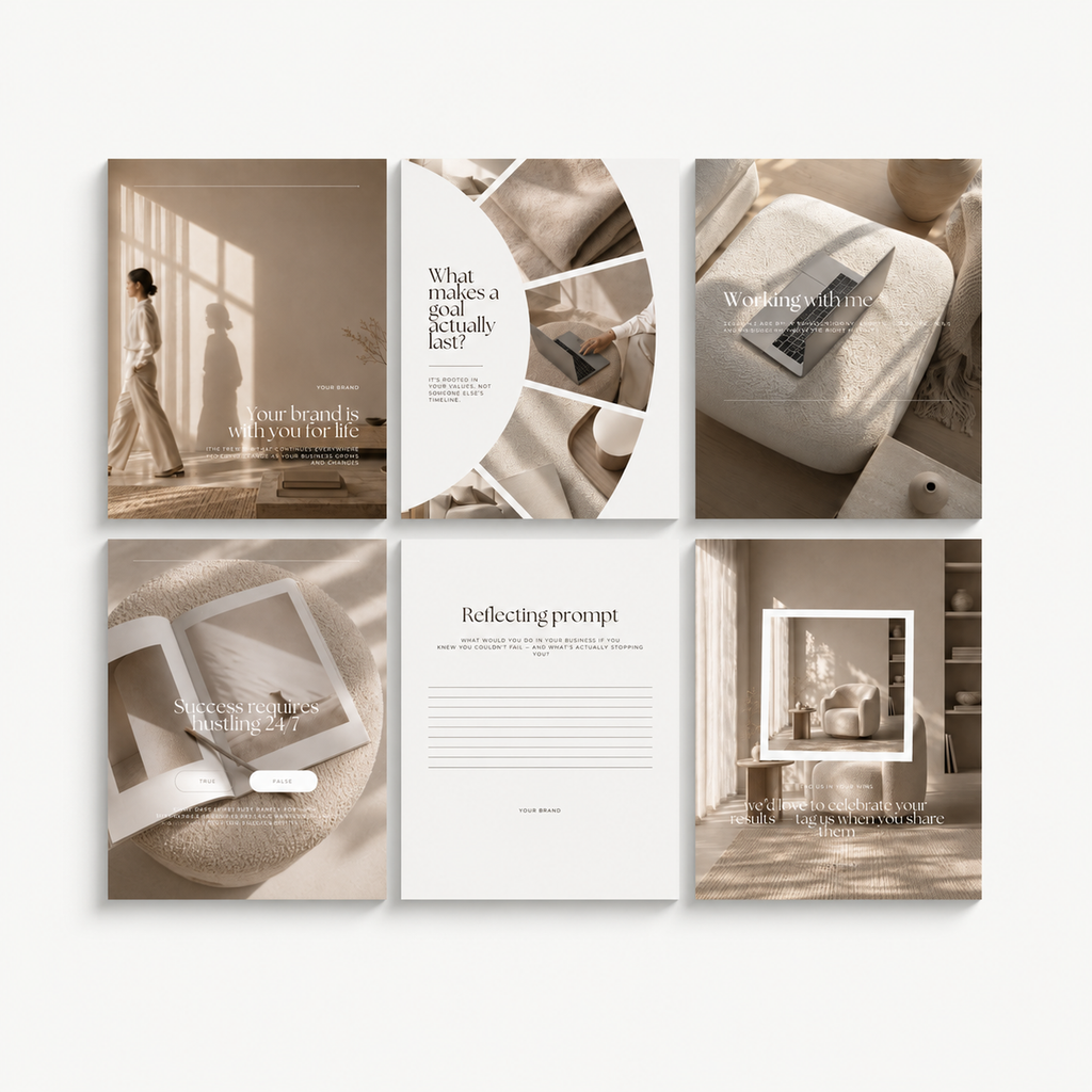 Quiet Ambition Social Media Templates
