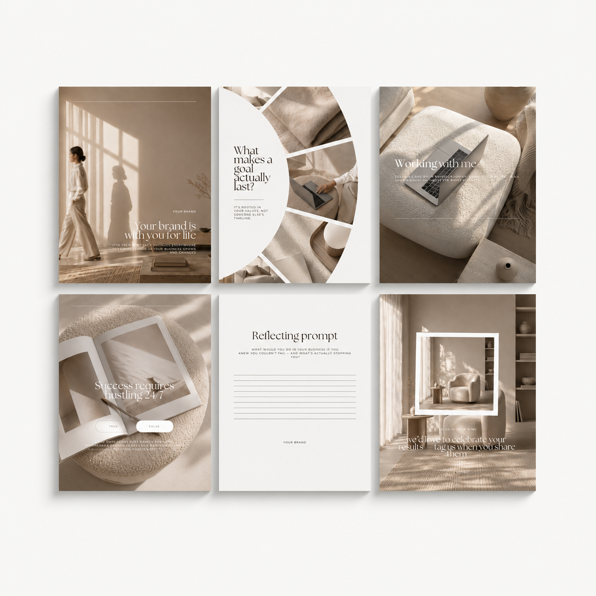 Quiet Ambition Social Media Templates